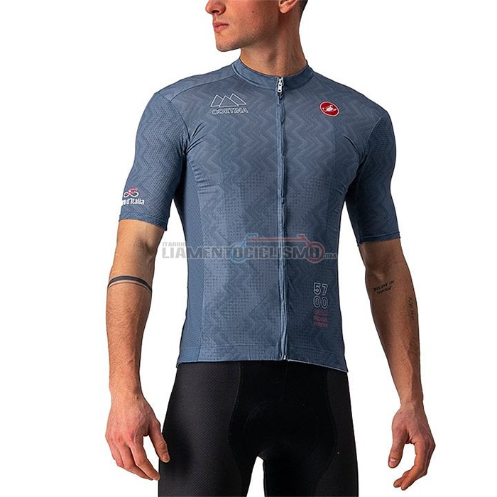 Abbigliamento Ciclismo Giro d'Italia Manica Corta 2021 Grigio